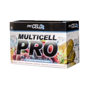 PROCELL Multicell PRO 30 sobres sabor frutos rojos